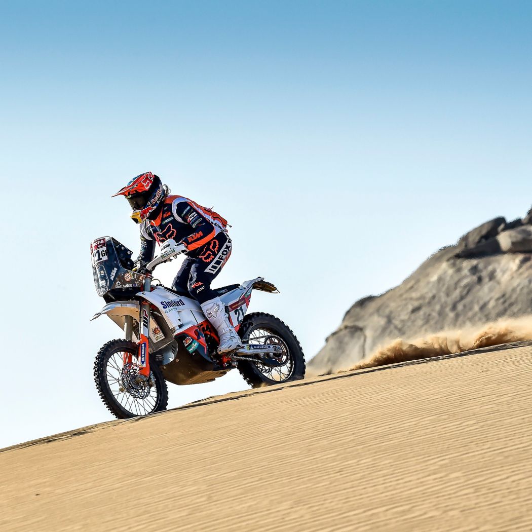 CHALLENGING DAY FOR KTM ON STAGE TWO OF 2021 DAKAR RALLY KTM Serbia
